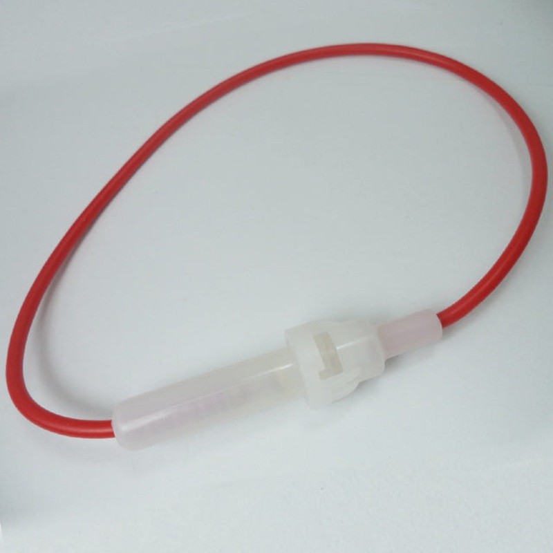 ZGMAFHW – FUSE HOLDER 5X20MM INLINE 3A 18AWG BAYONET TYPE