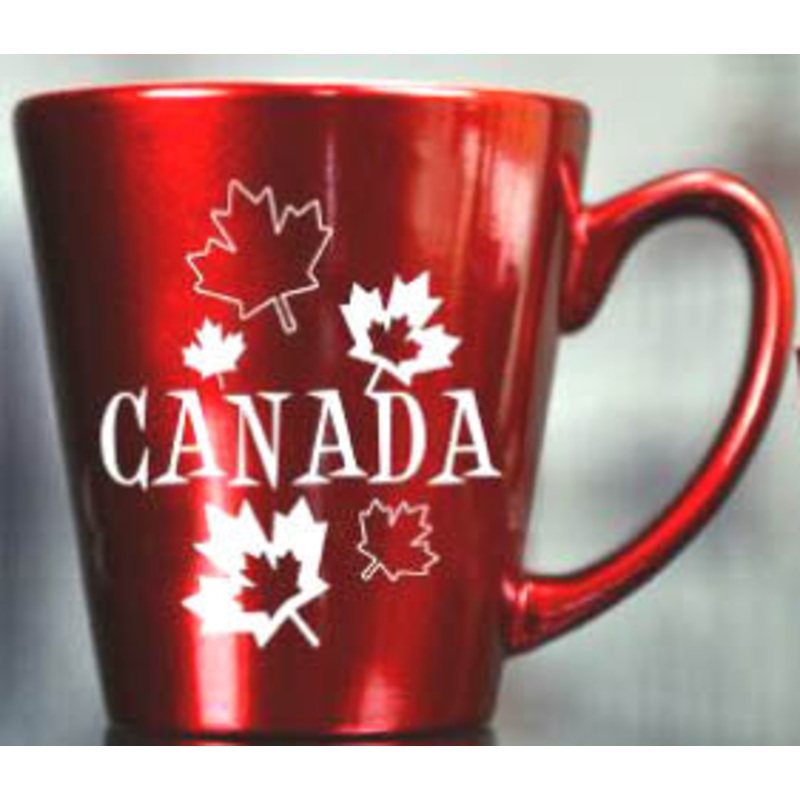 00349 – CANADA SOUVENIR RED MUG 12OZ