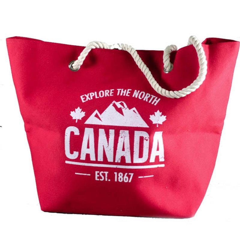 1300 – CANADA TOTE BAG 13X15 INCH
