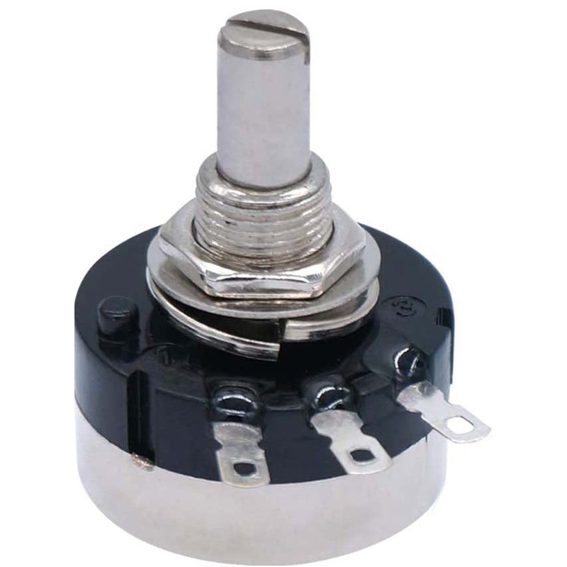 18PMW-5K – POT LIN 5K 1/4IN RND 29MM SOL 2W SPLIT SHAFT