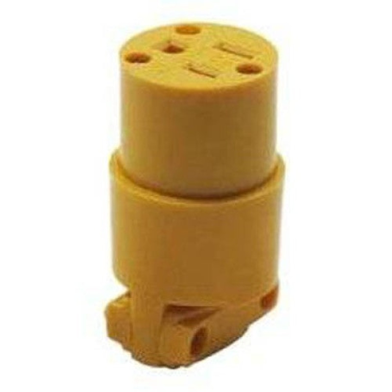 28250 – AC SOCKET 3POS 15A 125V PLAST FOR 3C/16AWG CORD