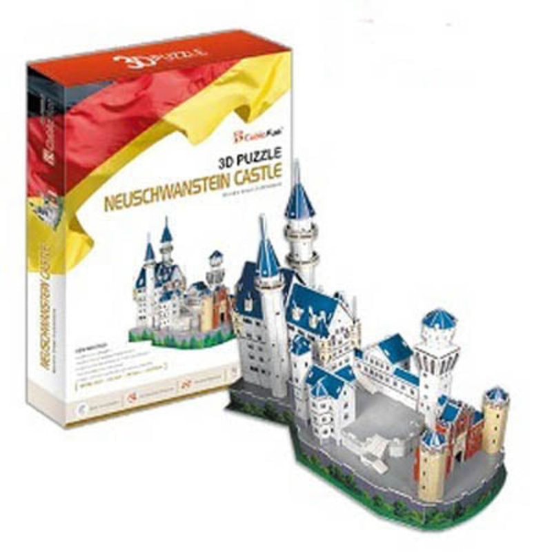 C062H – NEUSCHWANSTEIN CASTLE-3D PUZZLE 98PCS