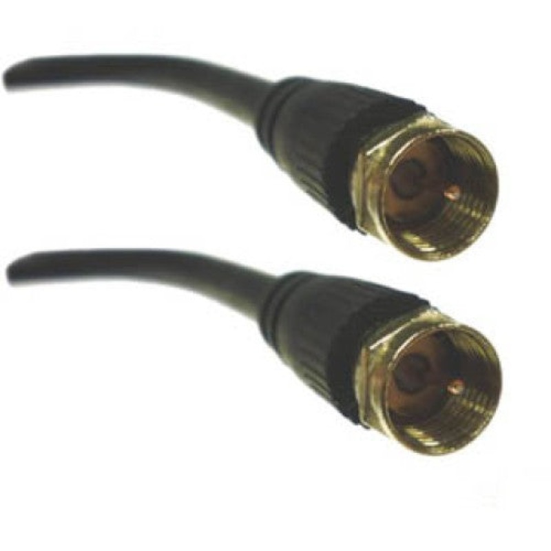 CA1028-18 – VIDEO CABLE RG59 F M/M 18FT GOLD