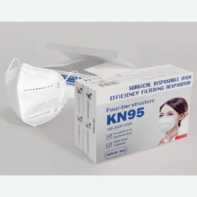 GB 2626-2006 – FACE MASK RESPIRATOR KN95 PROTECTIVE PARTICULATE (10 pcs/pkg)