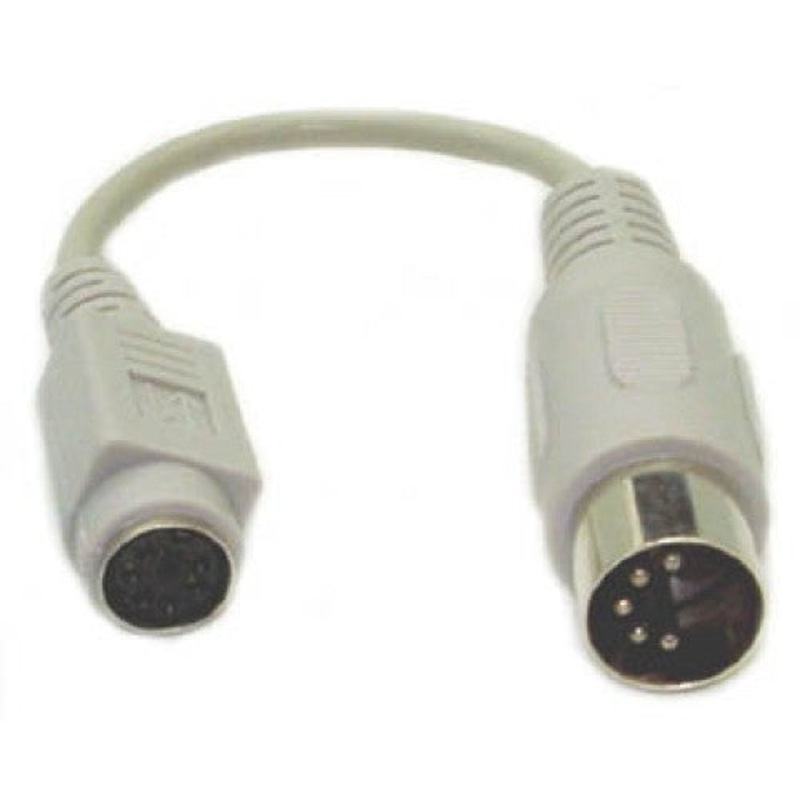 PSK5P6S-6IN – MINI DIN CABLE 6JK-5PL 6IN