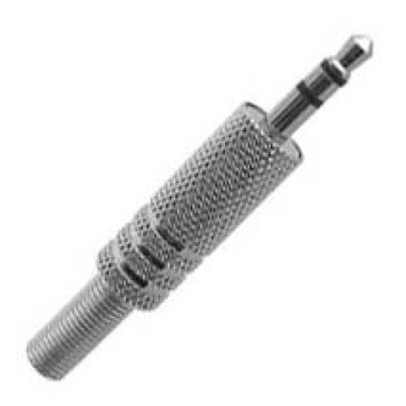 QK-1020 – AUDIO PL 3.5 STEREO METAL IL SR  (2 pcs/pkg)