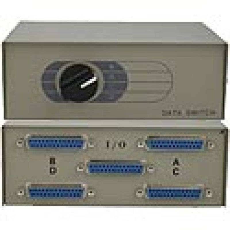 SB25ABCD – DATA SW BOX DB25F ABCD 4WAY