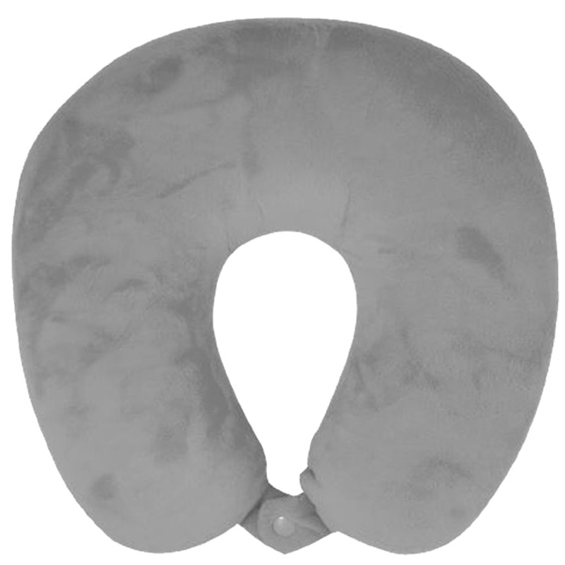 TR1060GY – TRAVEL PILLOW MEMORY FOAM GREY