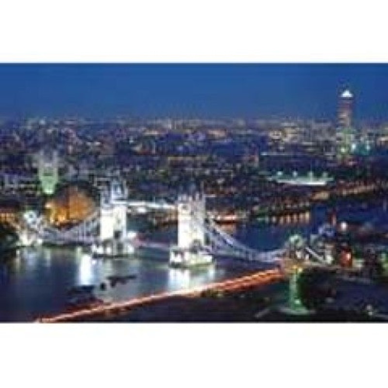 100-093G – PUZZLE-TOWER BRIDGE AT NIGH NIGHT 1000PCS (GLOW IN DARK)
