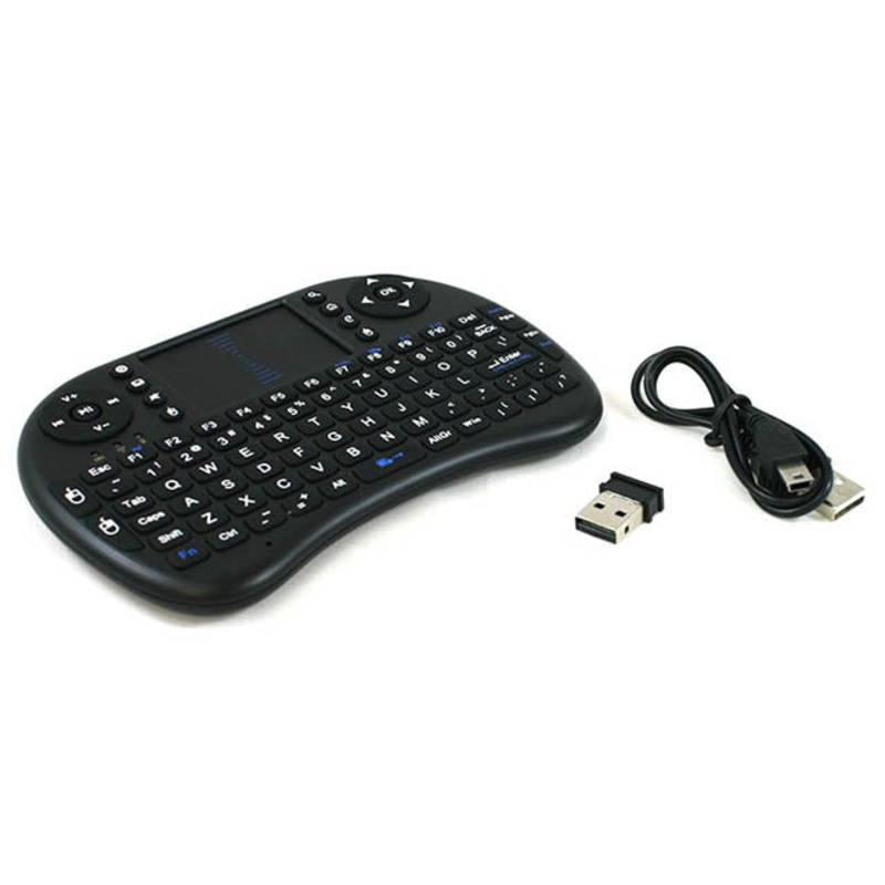 1674-PRT – KEYBOARD WIRELESS MINI I8 2.4GHZ WITH TOUCHPAD
