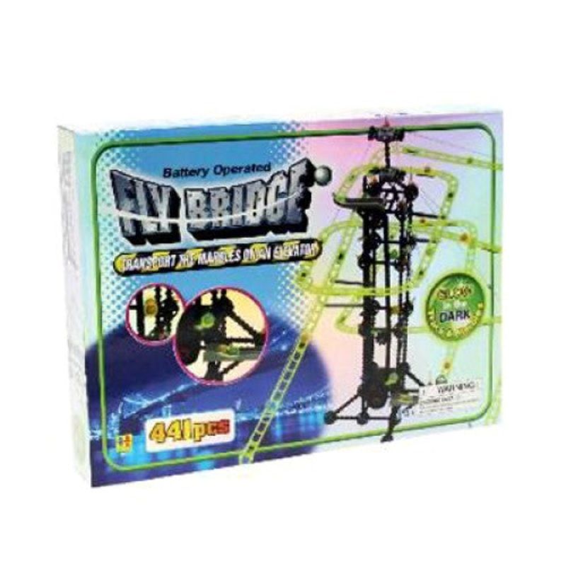 581 – BALL ROLLER GAME-FLY BRIDGE GLOW IN THE DARK GAME (441 PCS)