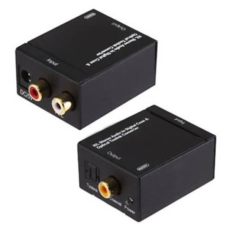 8127 – ANALOG STEREO AUDIO-DIGITAL COAX AND OPTICAL CONVERTER