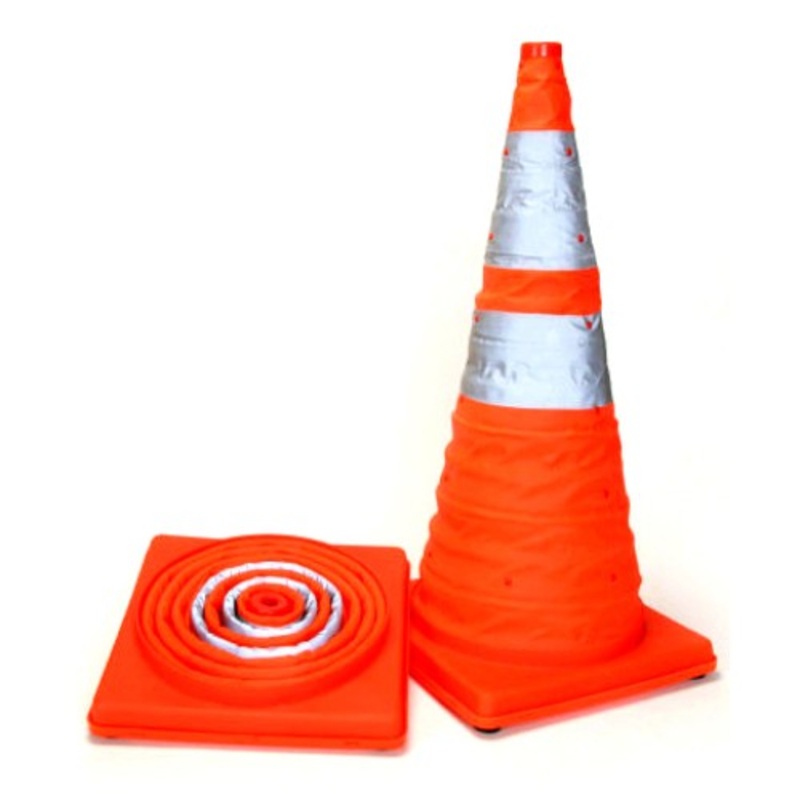 90205 – SAFETY TRAFFIC CONE COLLAPSIBLE ORANGE