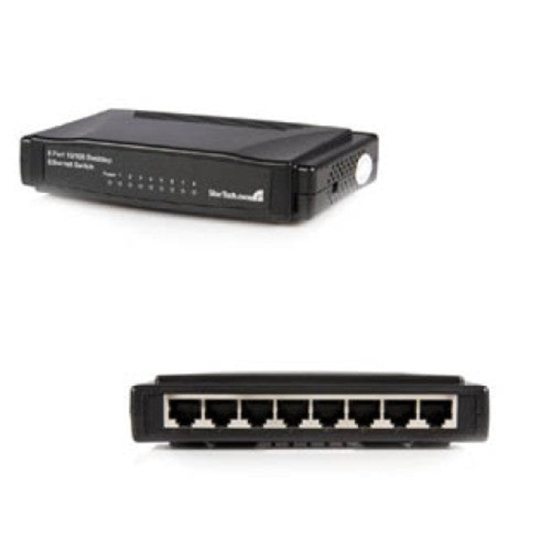 DS81072 – ETHERNET SWITCH 8 PORT 10/100 200MBPS FULL DUPLEX TO EACH POST
