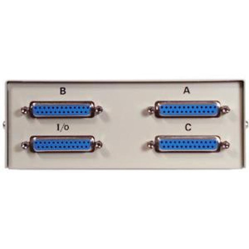 DSS 253P – DATA SW BOX DB25F 3WAY ROTARY