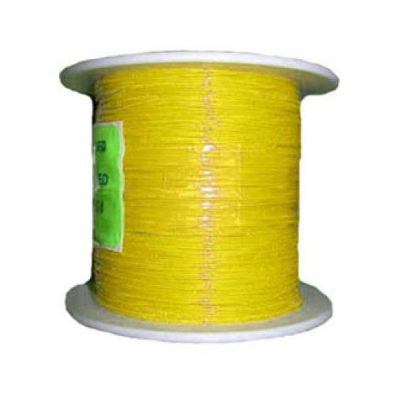 KYNAR-YELLOW-1000FT – WW WIRE 30AWG SOLID 1000FT YELLO