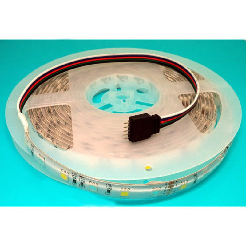 LD-519218SF-12-RW-2 – LED FLEXIBLE STRIP RED/GRN/BL 12VDC IP55 16FT 5050SMD LEDS