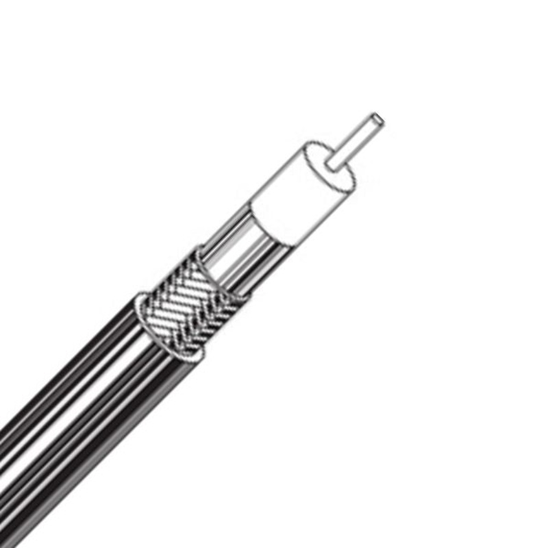 1282P – COAX CABLE VIDEO 95% BRAID 250FT 75R CMP 0.144 INCH O.D. TC FPFA