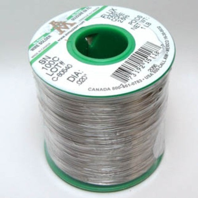 15118 – SOLDER WIRE LEAD FREE .020IN 1LB NO CLEAN