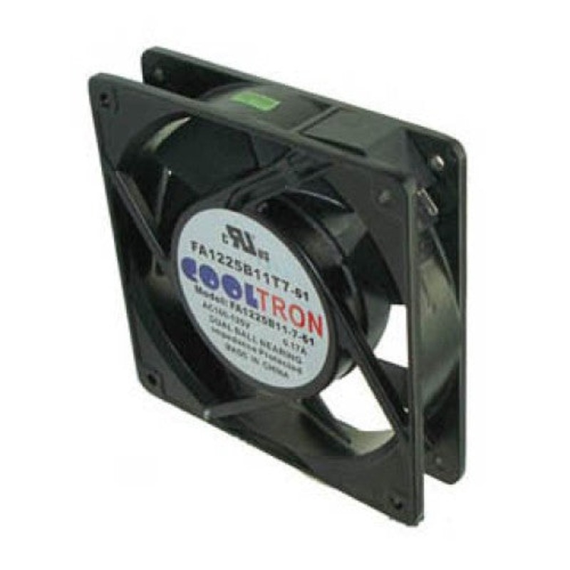 FA9225B11W7-61 – FAN AC 115V 3.6X1IN BB 13WATT 22.70CFM MET WITH WIRE