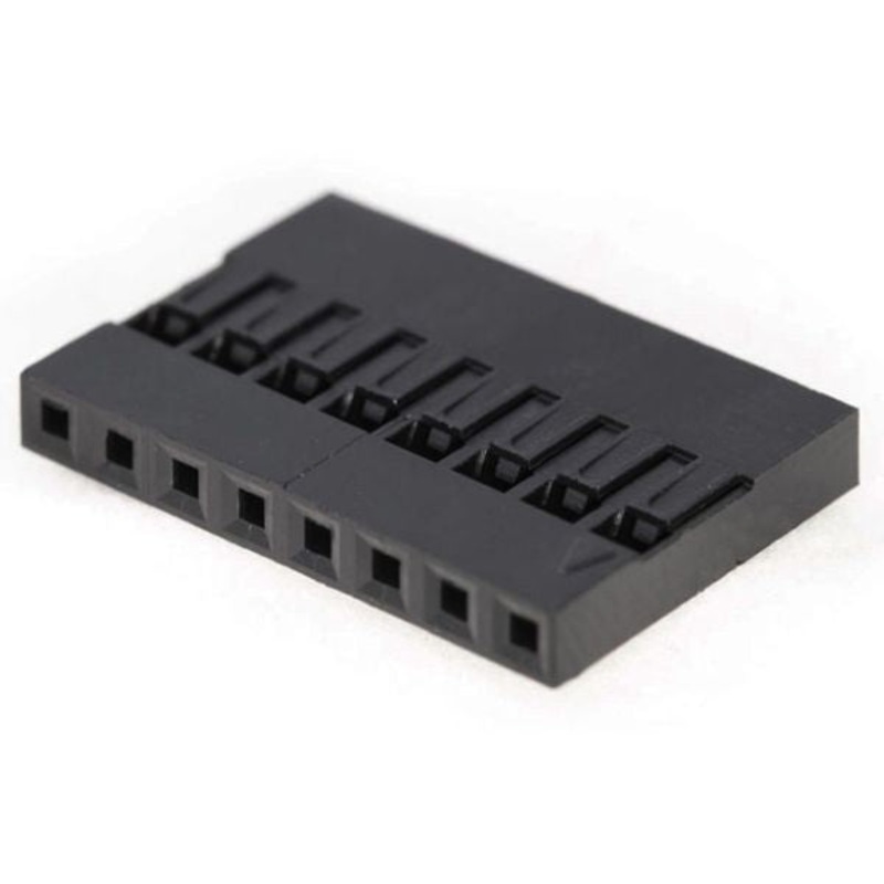 GMQD-1803-5 – SIPSKT 2.5MM 8S HOUS FOR SQ PIN DUPONT CONNECTOR HOUSING (5 pcs/pkg)