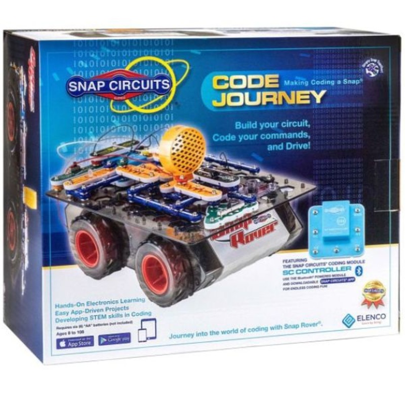 SCJ404 – SNAP CIRCUITS CODE JOURNEY BLUE TOOTH CONTROLLED STEMmore s