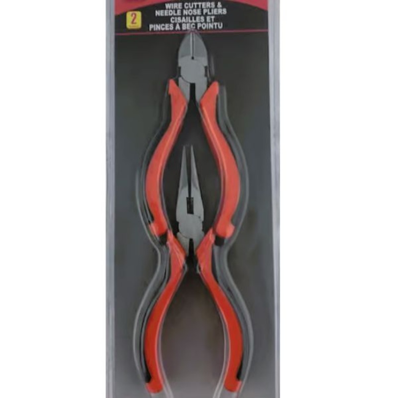 WHH-3625 – PLIERS NEEDLE NOSE AND WIRE CUTTER SET OF 2PCS
