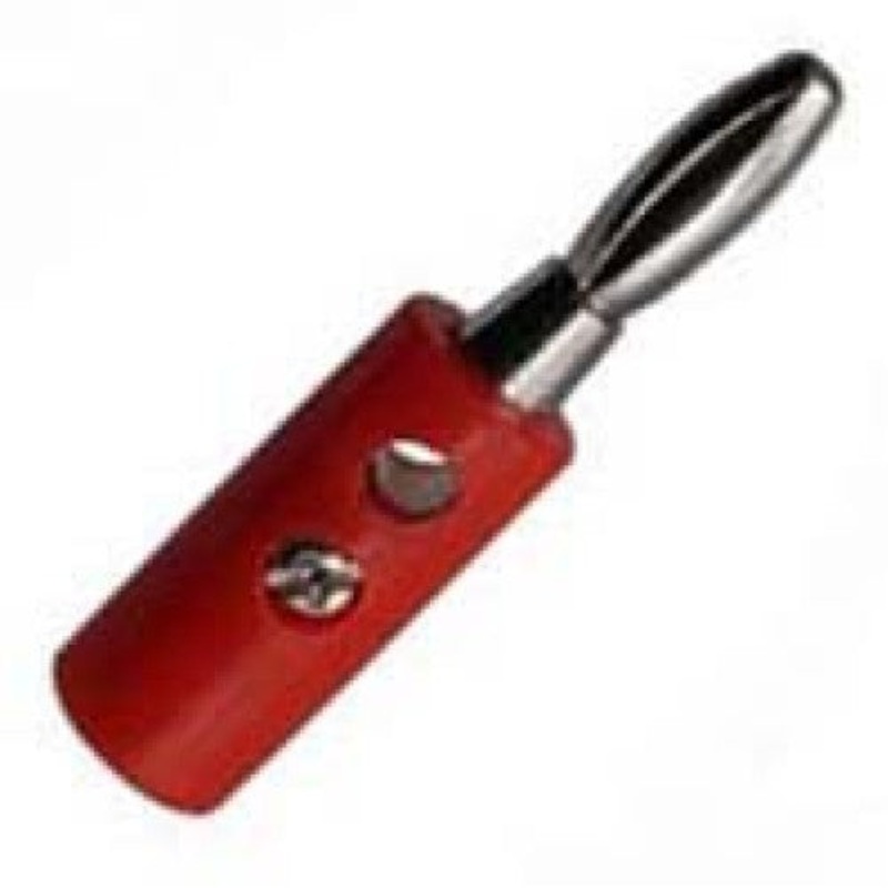 01025 – BANANA PLUG SC/HOL STD RED INSUL INSULATED