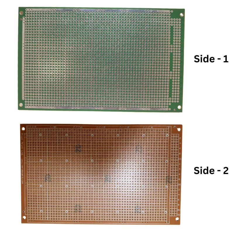 880-330406A – PCB ETCHED SS 4X6IN 1 HOLE PAD POWER BUS TINNED 0.1IN PITCH