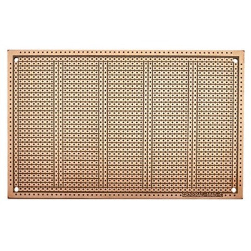 881-420405A – PCB ETCHED SS 3.5X5IN 8CONNECTED COPPER PHENOLIC