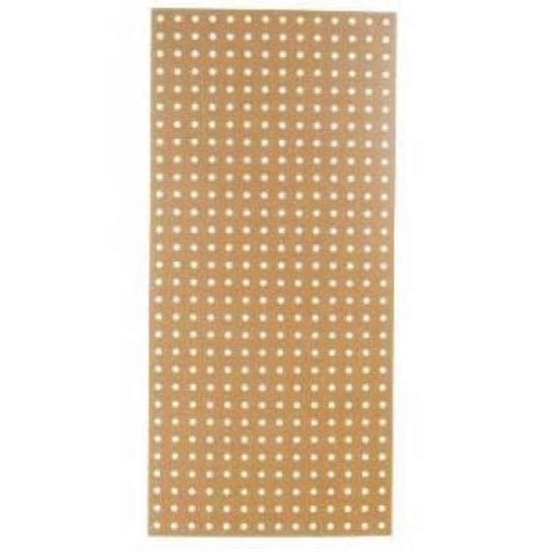 883-140310 – BOARD PERFORATED 3X10IN 0.1IN pitch phenolic drill panel