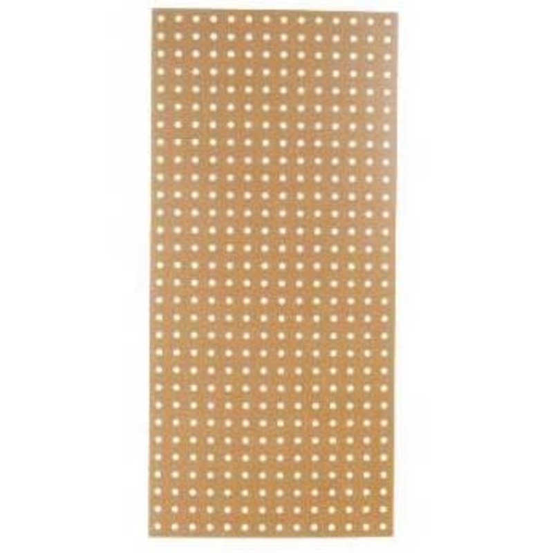 883-140405 – BOARD PERFORATED 4X5IN 0.1 PITCH phenolic drill panel