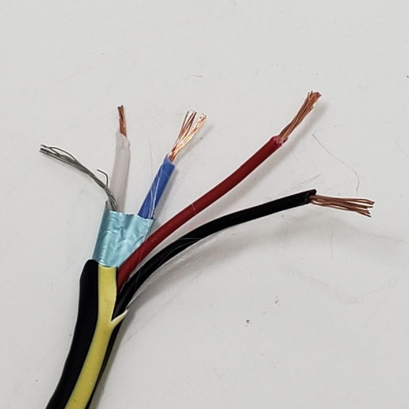 CRESNET-P-BK-SP500 – CABLE 2C 22AWG SH+2C 18AWG UNSH STR 500FT LOWCAP CMP PLENUM