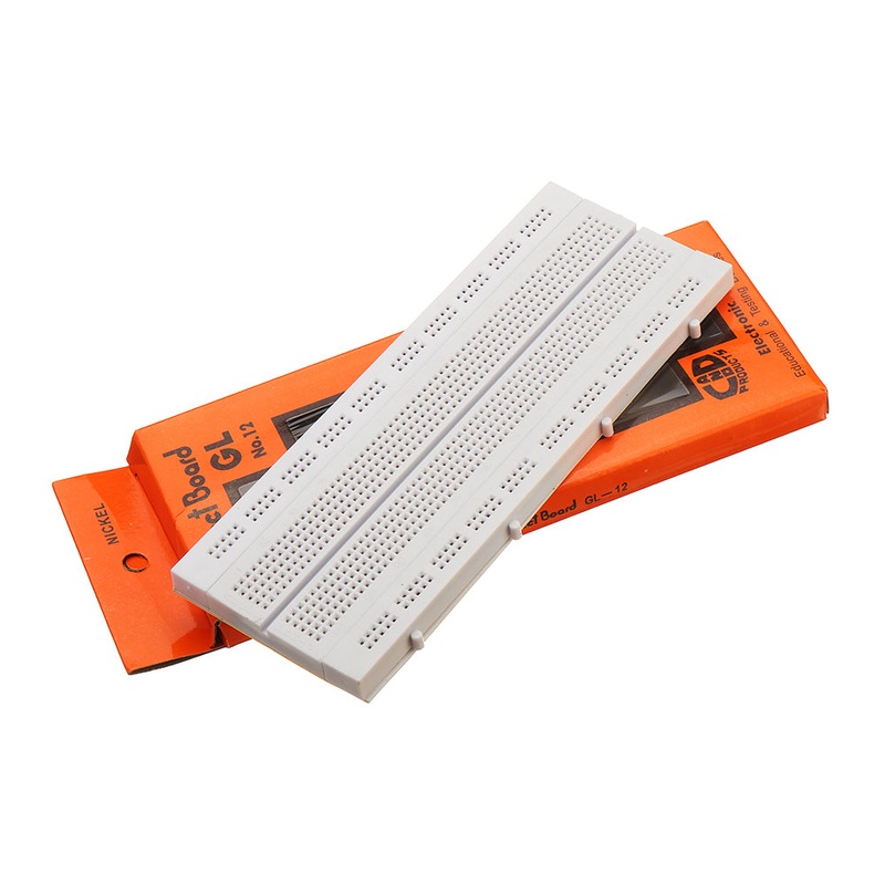 GL-12 – BREADBOARD 2 STRIP 2.5X6.75IN 840 TIE POINTS