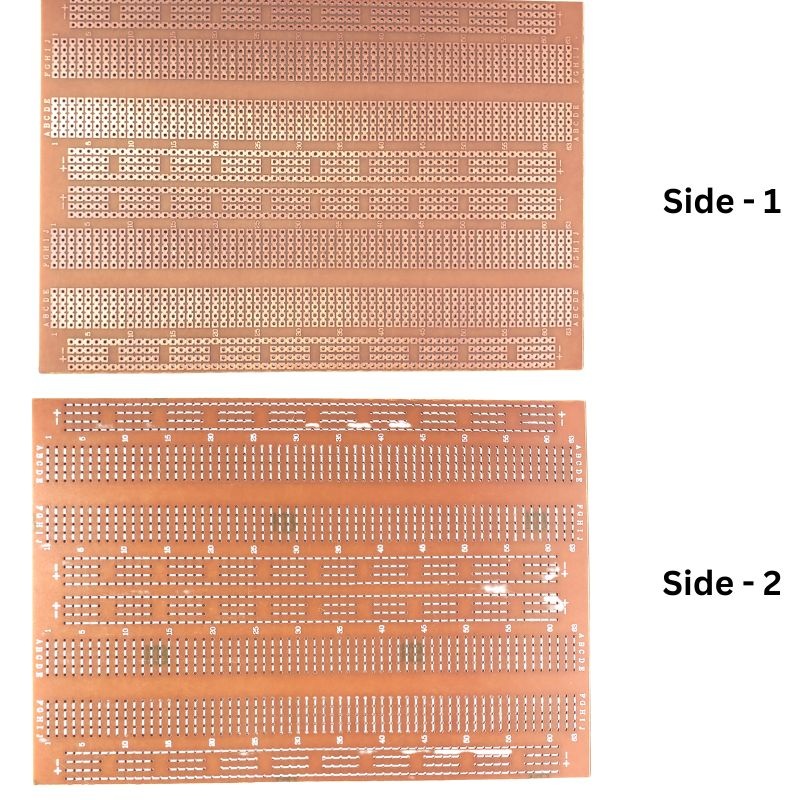 PC-104B – PCB ETCHED SS 4.5X6.5IN COPPER 5 CONNECTED PADS W/BUS