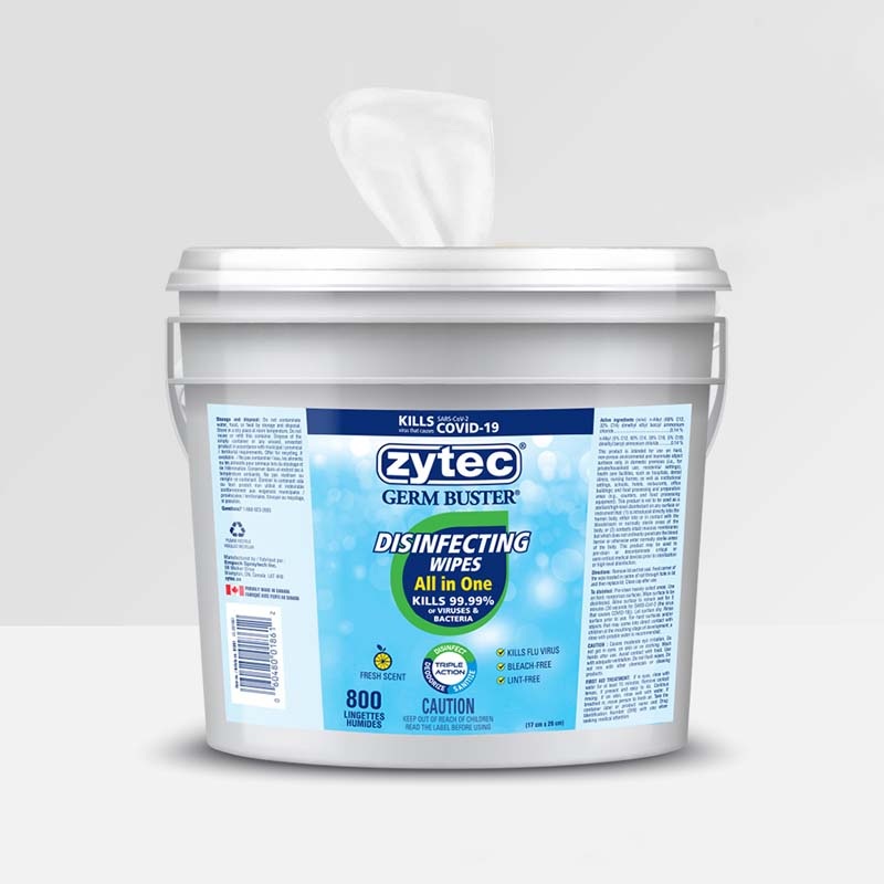 01862 – DISINFECTING WIPES 6X7INCH  (800 pcs/pkg)