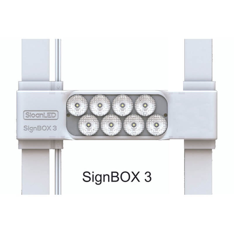 701946-6WSLS1 – LED MODULE WHITE 6500K SINGLE SIDED 60 MODULES 40 CLIPS 60FT