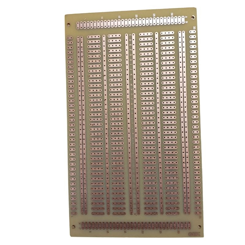 881-440508 – PCB ETCHED SS 4.5X8IN 0.15IN PITCH 4 PADS CONNECTED COPPER