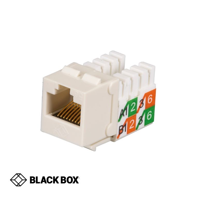 FMT925-R2 – KEYSTONE JACK CAT5E WHT 110  (10 pcs/pkg)
