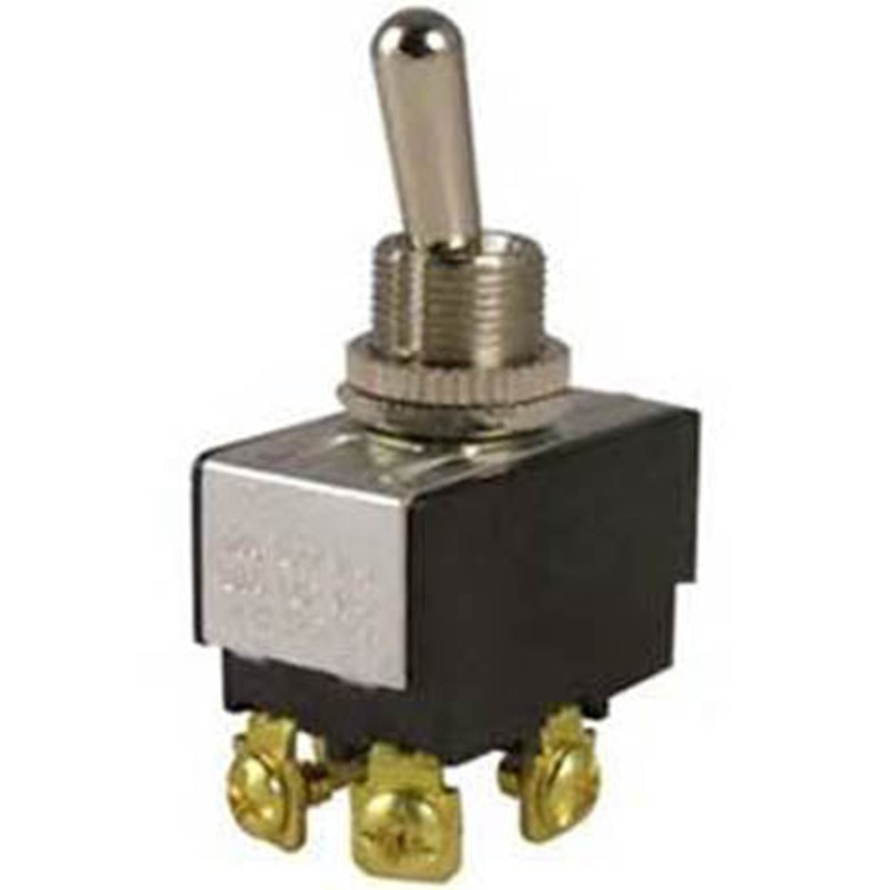 GSW-14 – TOGGLE SWITCH 2P1T 20A ON-OFF 125VAC TH SCR 12MM HOLE