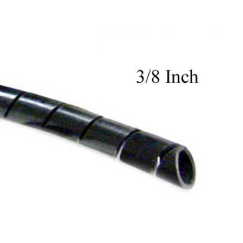 KCA-306A – SPIRAL WRAP 3/8IN OD BLK 100FT