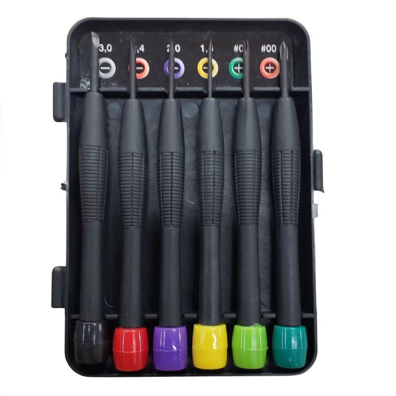 TOOSC-001610 – SCREWDRIVER PRECISION 6PCS SET