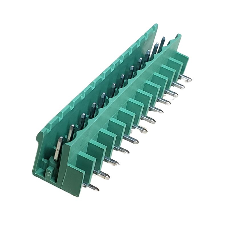 1735785 – TERM BLOCK 12P SHRD PCRA 5MM MALE W/O SIDE PANELS GRN