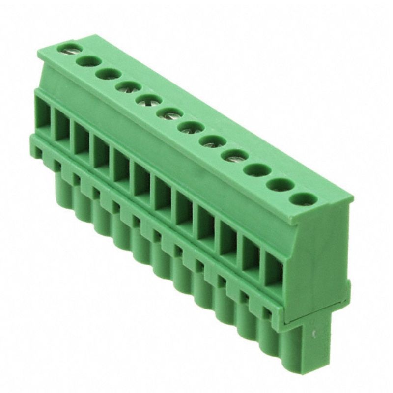 1792854 – TERM BLOCK 12P CLAMP 5MM GRN