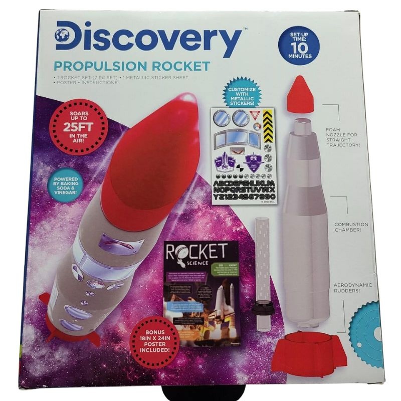 205538H – ROCKET PROPULSION-DISCOVERY SOARS UPTO 25FT