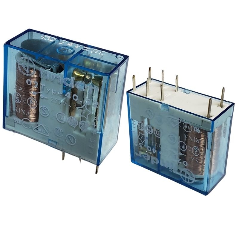 40.52.9.024.0001 – RELAY DC 24V 2P2T 5A 8P PC 5A/250VAC