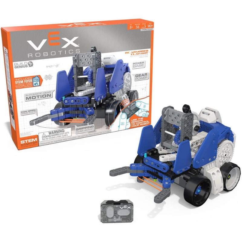 406-8302 – VEX ROBOTICS RC ARMORED CLAWBOT MOTORIZED CLAW MACHINE