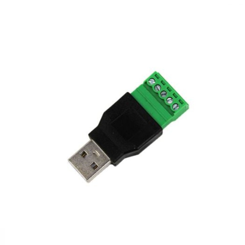90850 – USB ADAPTER A MALE TO 5PIN SCREW TERMINAL BLOCK CONNECTOR