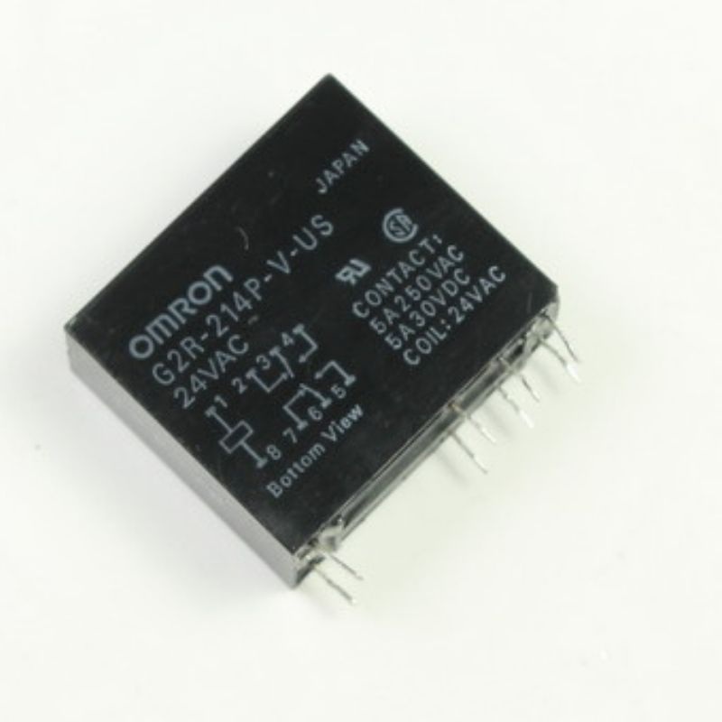 G2R-214P-V-US24VDC – RELAY DC 24V 2P2T 5A 8P PC 5A/250VAC