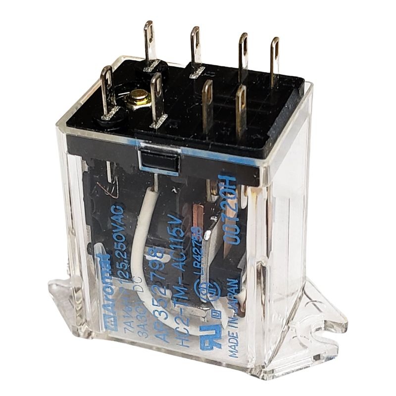 HC2-TM-AC115V – RELAY AC 115V 2P2T 7A 8P SKT MT 7A/125VAC